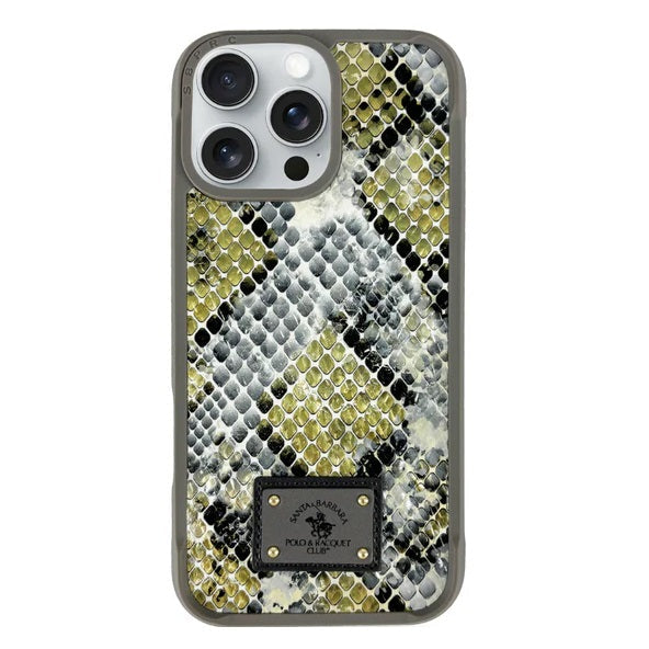 iPhone 16 Pro Santa Barbara Polo Sagar Series Original Case - Titanium Grey
